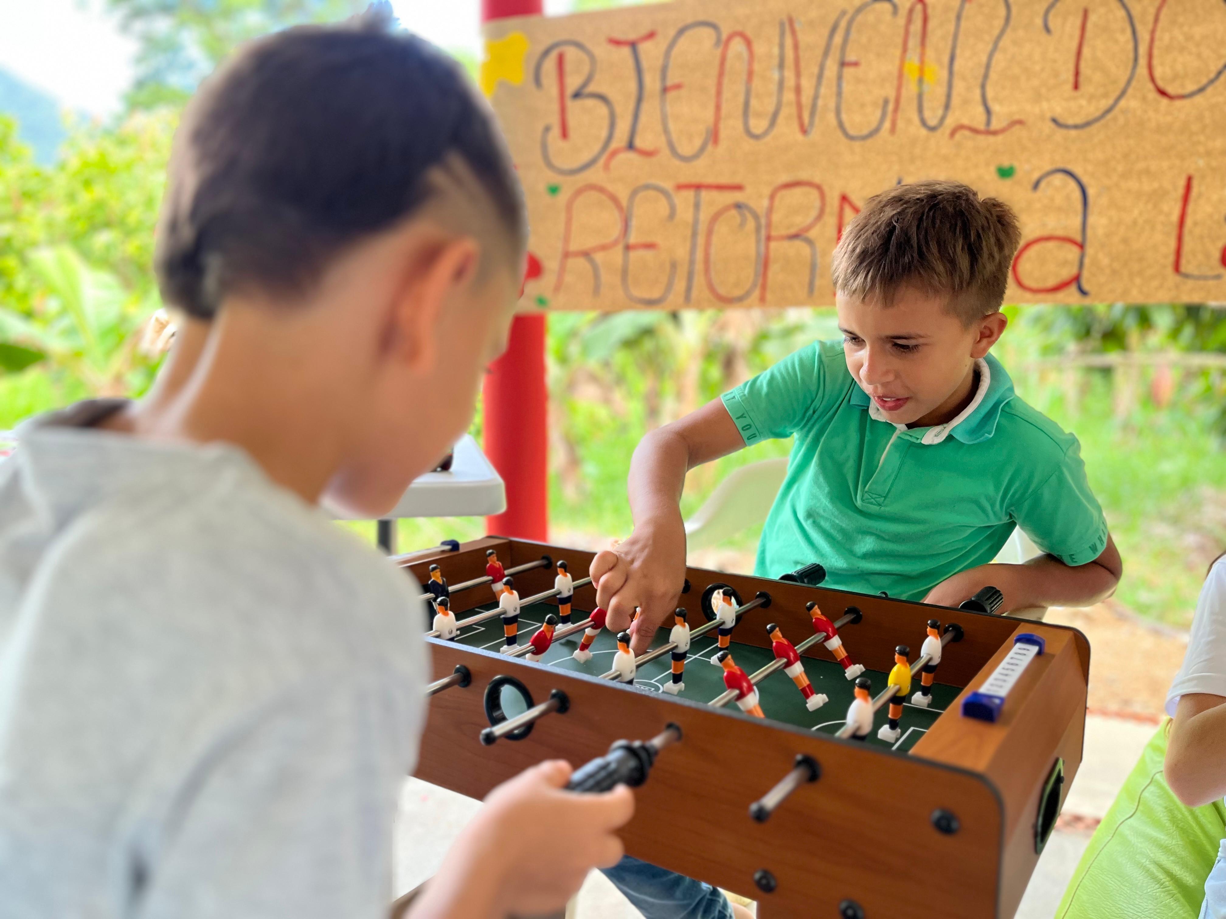 Actividades en el quiosco